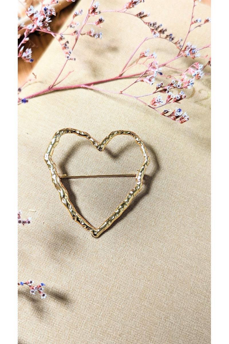 BROCHE COEUR